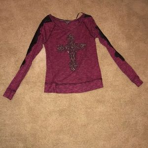 Miss Me Long Sleeve Blouse
